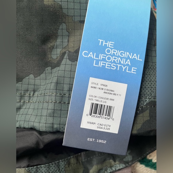 O’Neill O’Riginal Anorak jacket - Picture 4 of 5